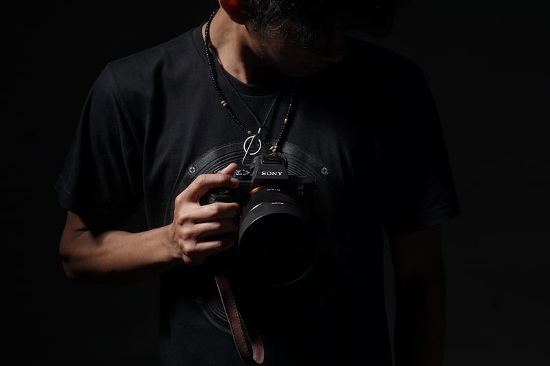 Photographer capturing candid moment